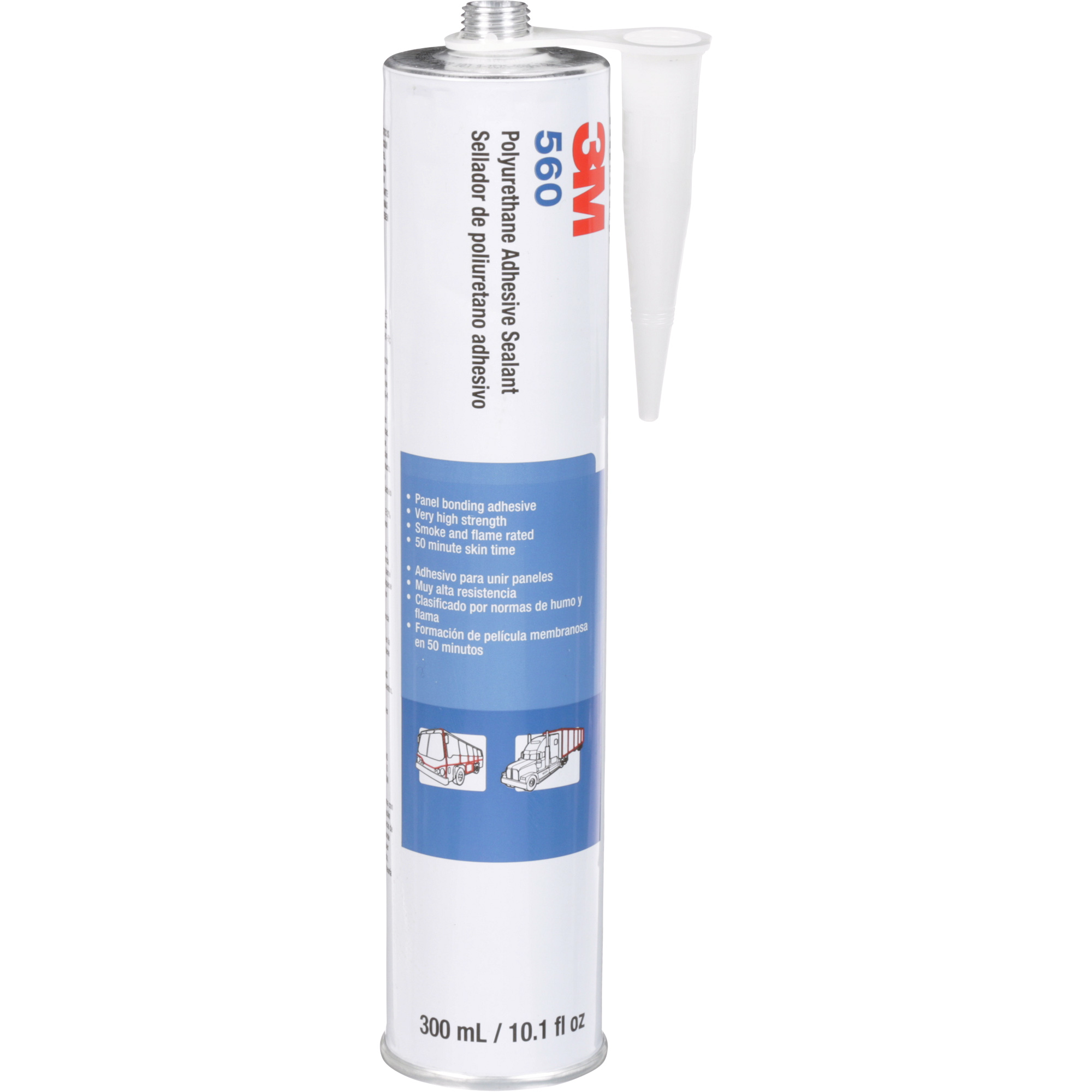 Adhésif étanche en polyuréthane, 10,3 oz., Noir