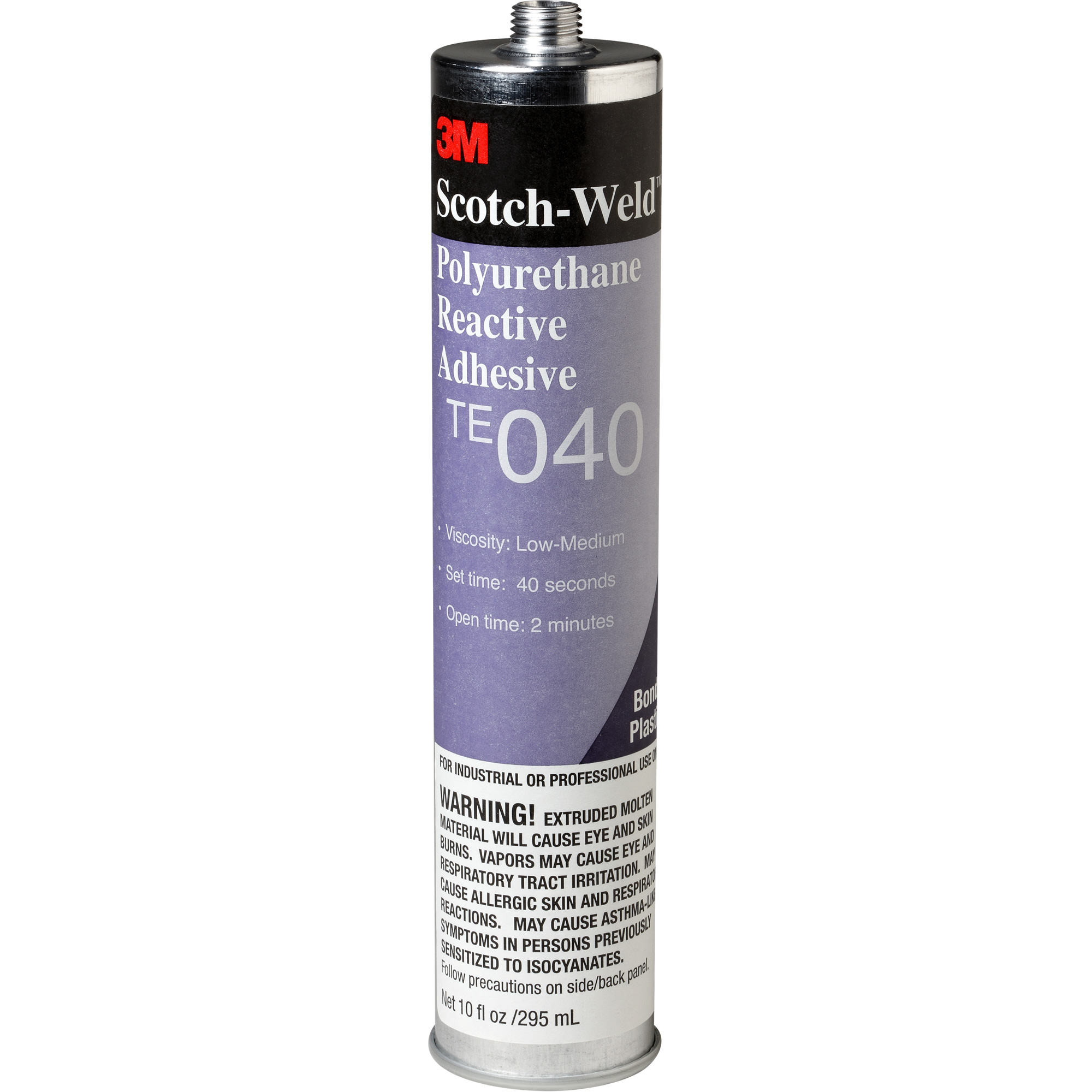 Adhésif PUR Scotch-WeldMC, 10 oz, Cartouche, Transparent