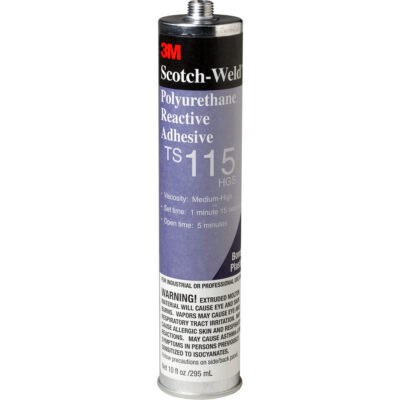 Adhésif PUR Scotch-WeldMC, 10 oz, Cartouche, Transparent