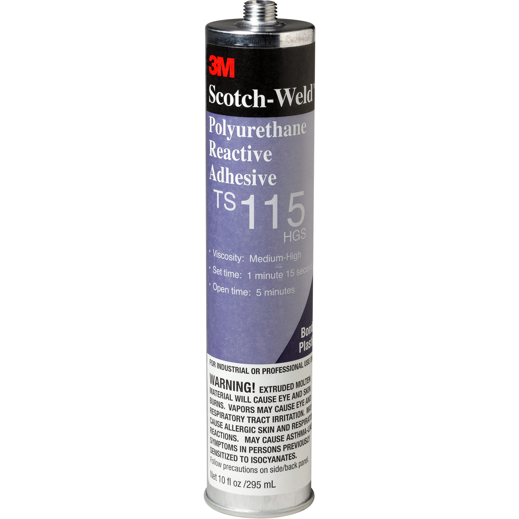 Adhésif PUR Scotch-WeldMC, 10 oz, Cartouche, Transparent