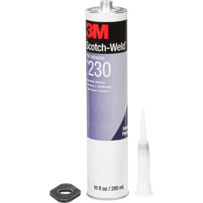 Adhésif PUR TS230 Scotch-WeldMC, 10 oz, Cartouche, Blanc