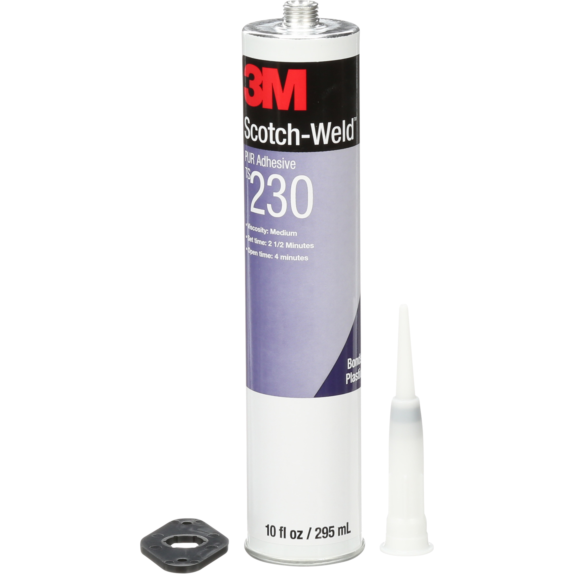 Adhésif PUR TS230 Scotch-WeldMC, 10 oz, Cartouche, Blanc