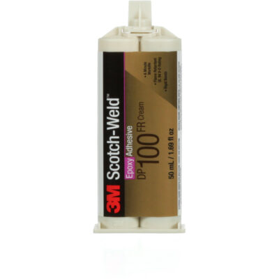 Adhésif Scotch-WeldMC, 1,7 liq. oz., Cartouche, Deux composants, Blanc cassé