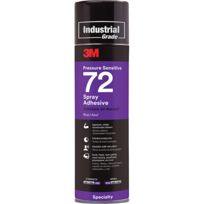 Adhésifs autocollants 72, Bleu, Canette aérosol