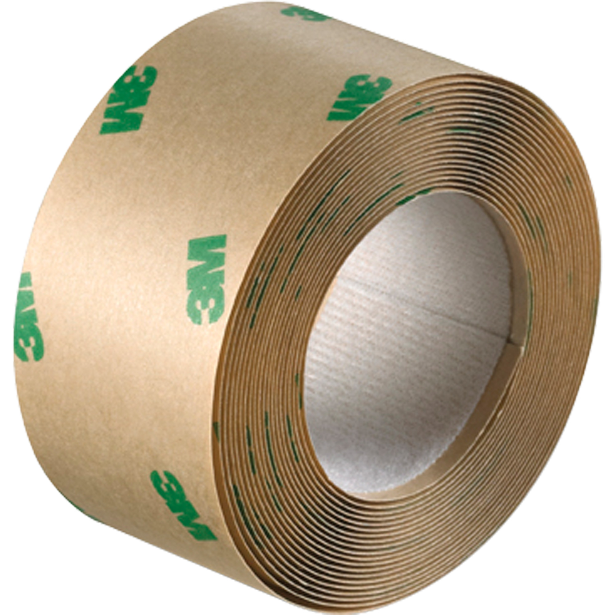 Attache, Boucle, 25 vg x 1", Adhésif, Transparent