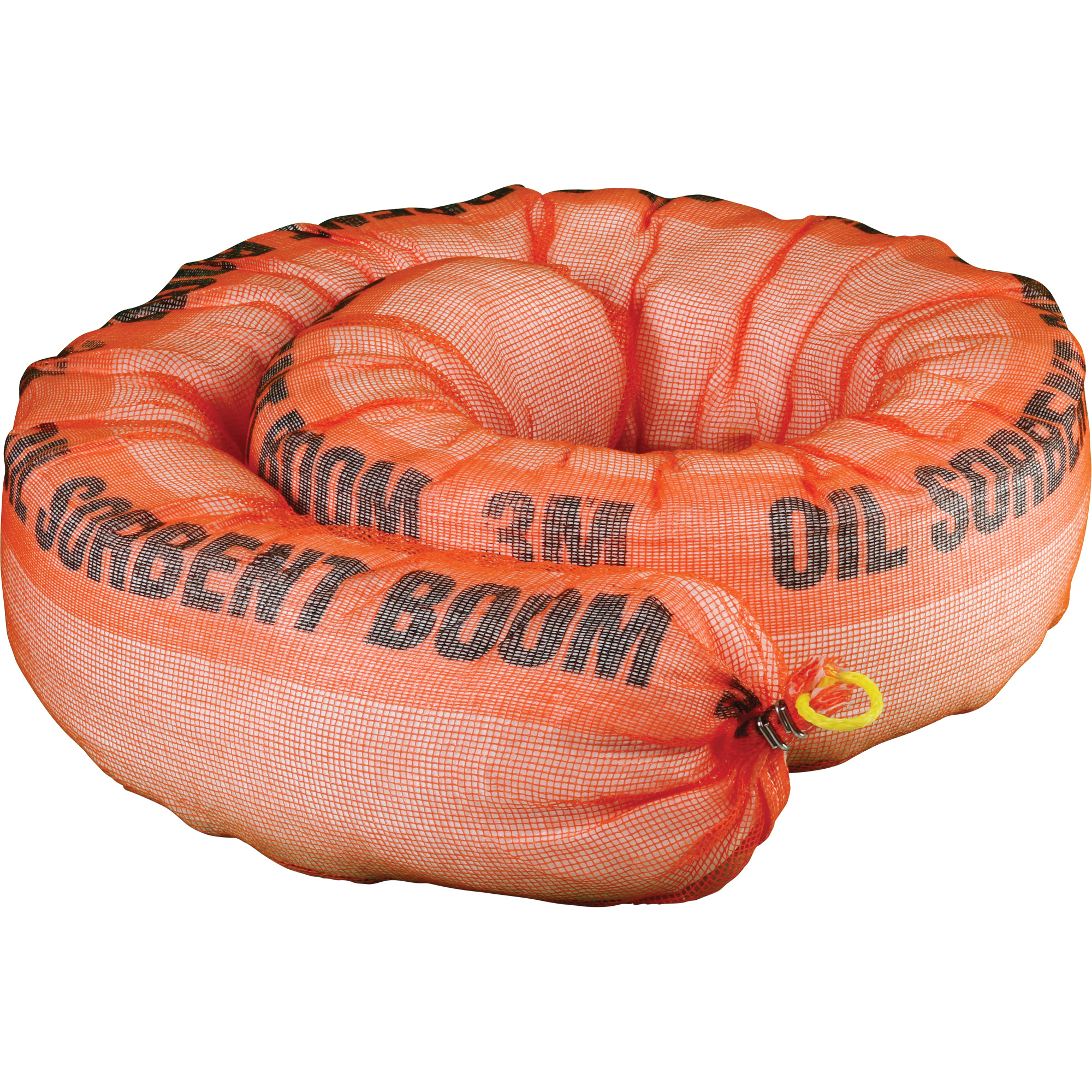 Barrière de pollution absorbante pour produits pétroliers, Huile seulement, 1,5' lo x 10" la, Absorption 69,3 gal