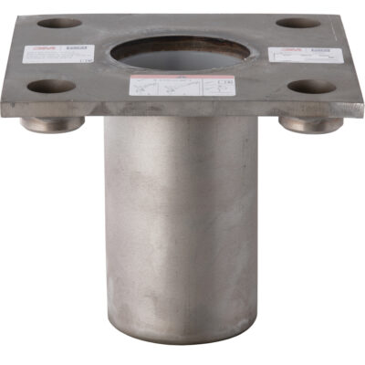 Base d'insertion principale en acier inoxydable avec plaque supérieure pour espace clos DBI-SALAMD