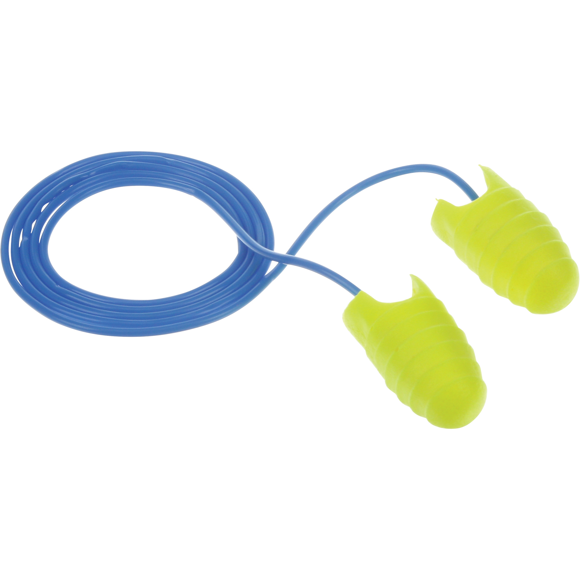 Bouchons d'oreilles avec anneaux de retenue E-A-Rsoft, Vrac - Sac en poly, Grand, Avec cordon