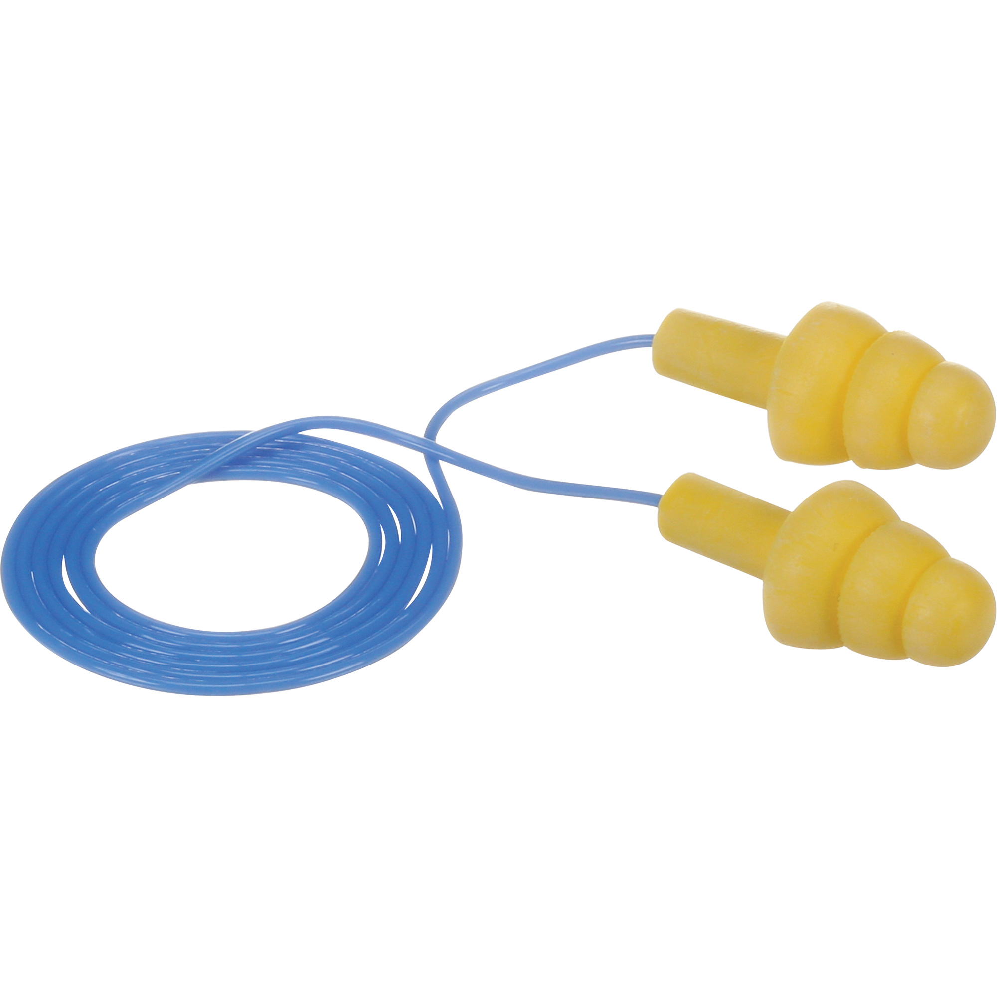 Bouchons d'oreilles prémoulés E-A-RMC UltrafitMC, Avec cordon, Vrac - Sac en poly, 25 dB NRR, Taille unique