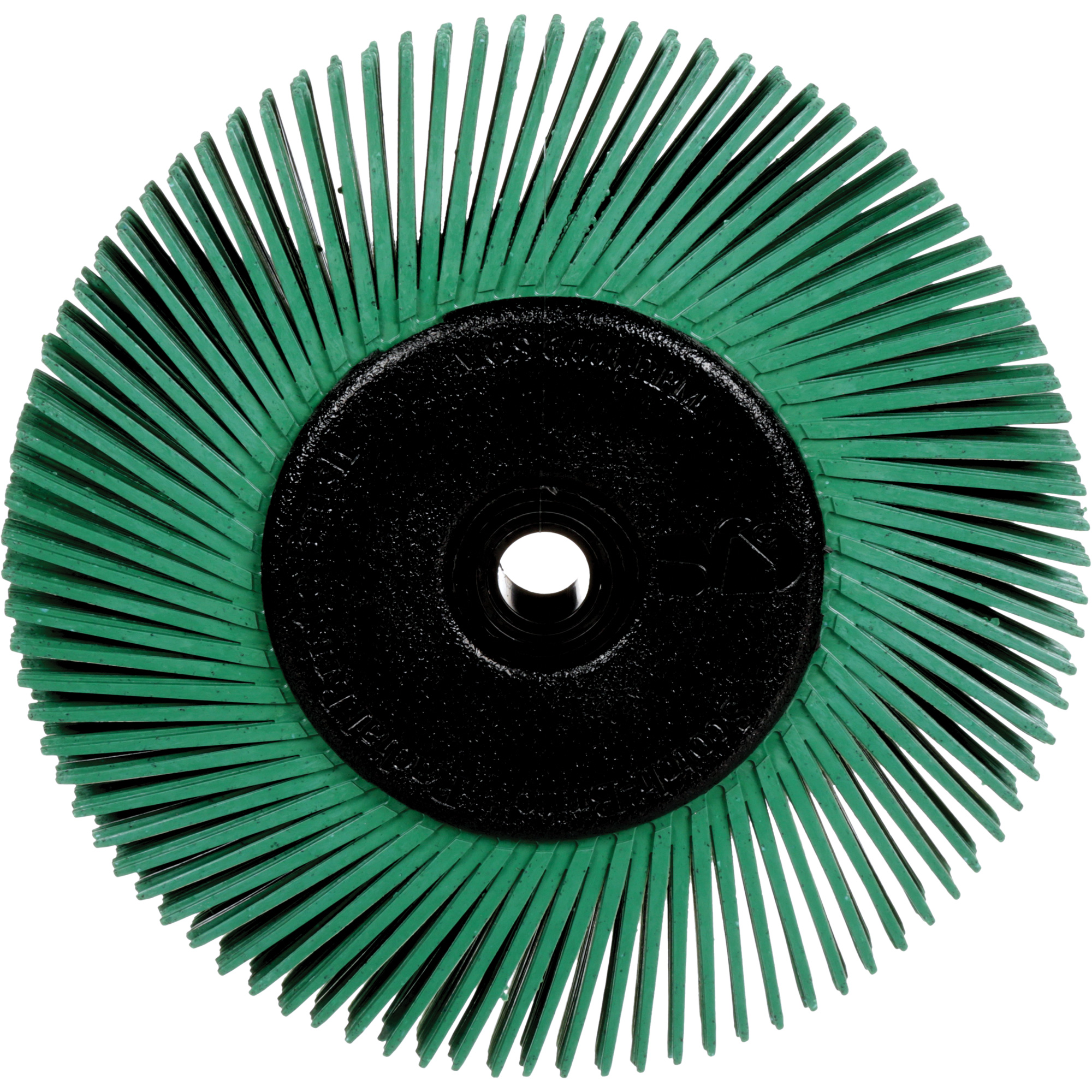 Brosses radiales bristle pour meuleuses d'établi, Grain 50X, 6" dia.