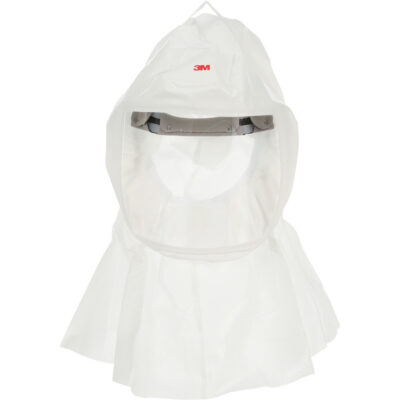 Cagoule avec harnais intégré VersafloMC, Moyen/Petit, Coiffe souple, Bavette Simple