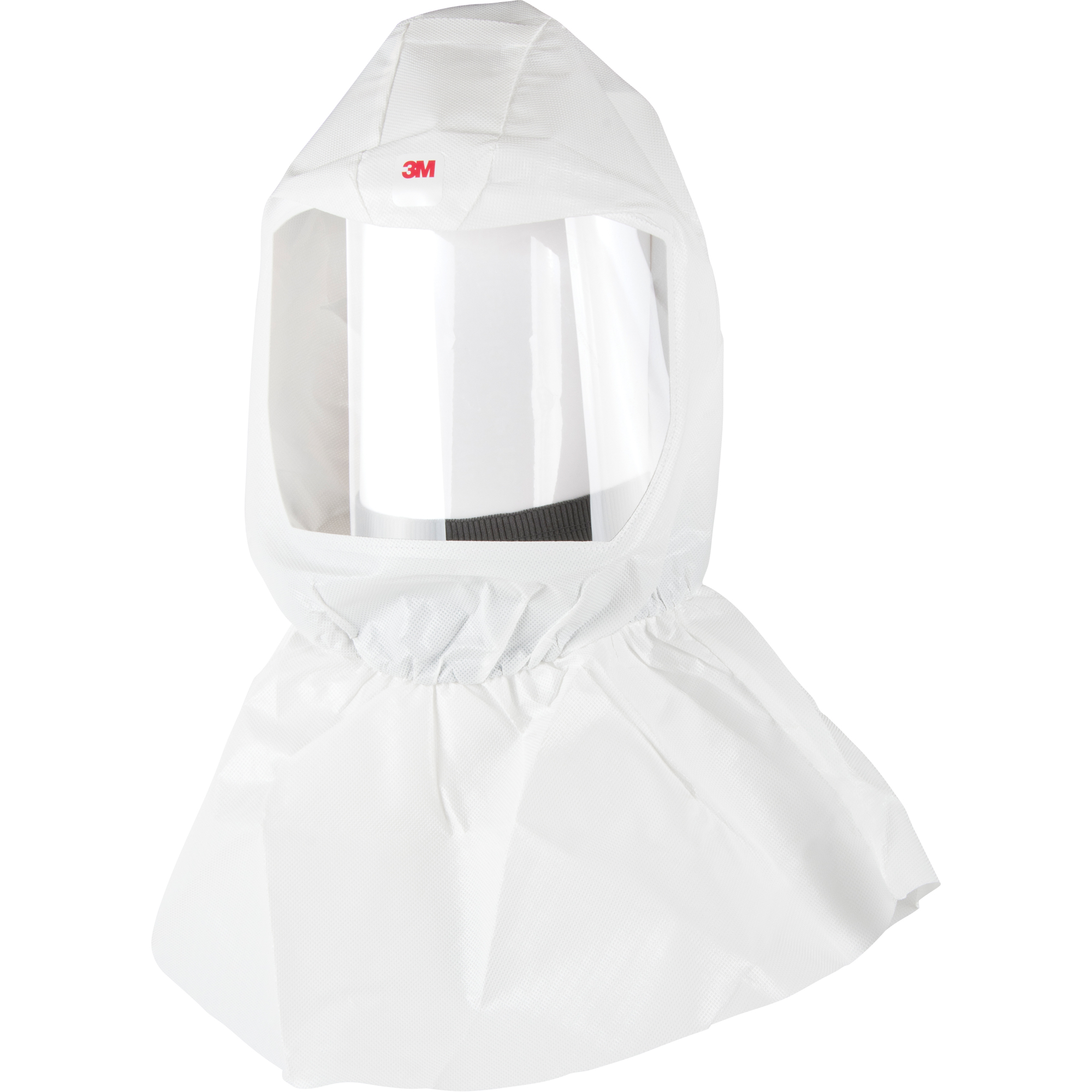 Cagoule de rechange 3MMC VersafloMC avec col, Universel, Coiffe souple, Bavette Simple