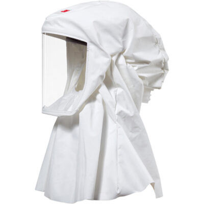 Cagoule VersafloMC de haute durabilité avec coiffe intégrée, Grand/Moyen, Coiffe souple, Bavette Simple