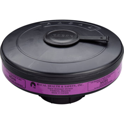 Cartouche pour appareils de protection respiratoire (APR) à épuration d'air motorisé, Filtre P100, Paquet de 1