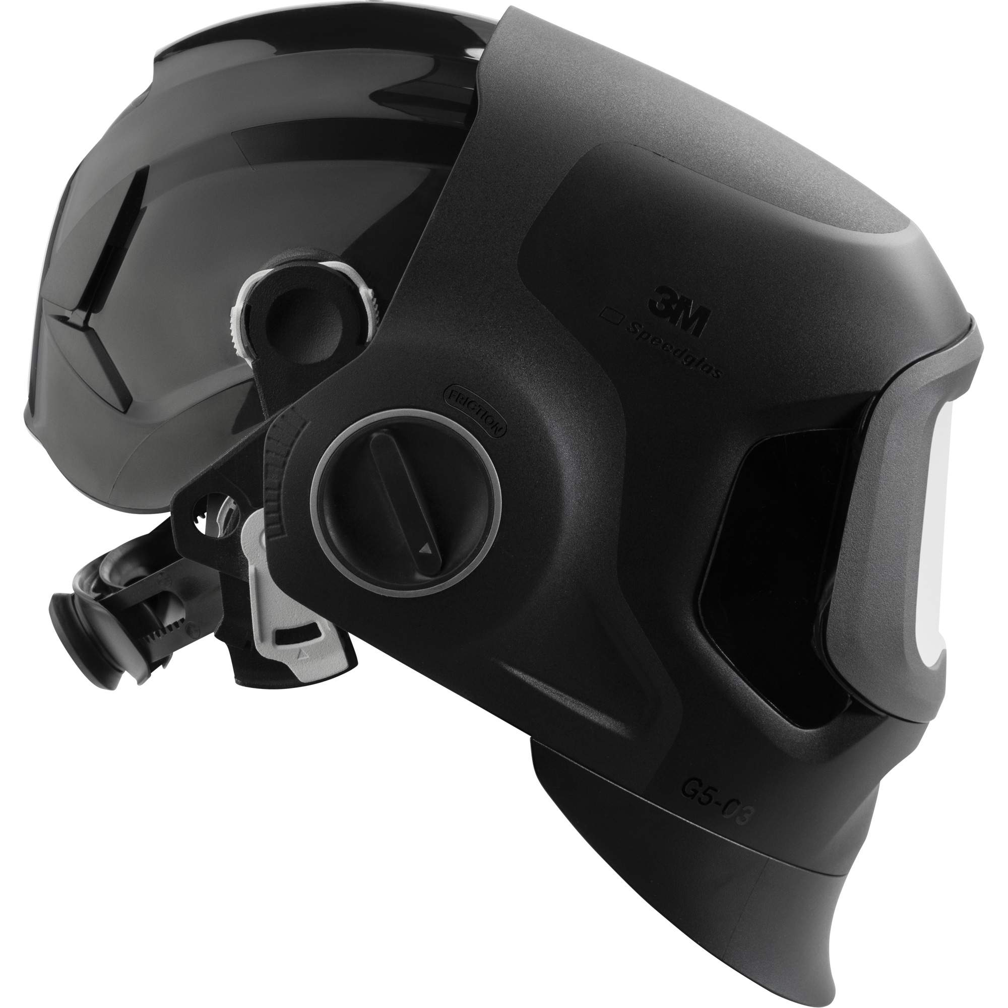 Casque & masque de soudage noir à devant fixe SpeedglasMC G5-03 Pro