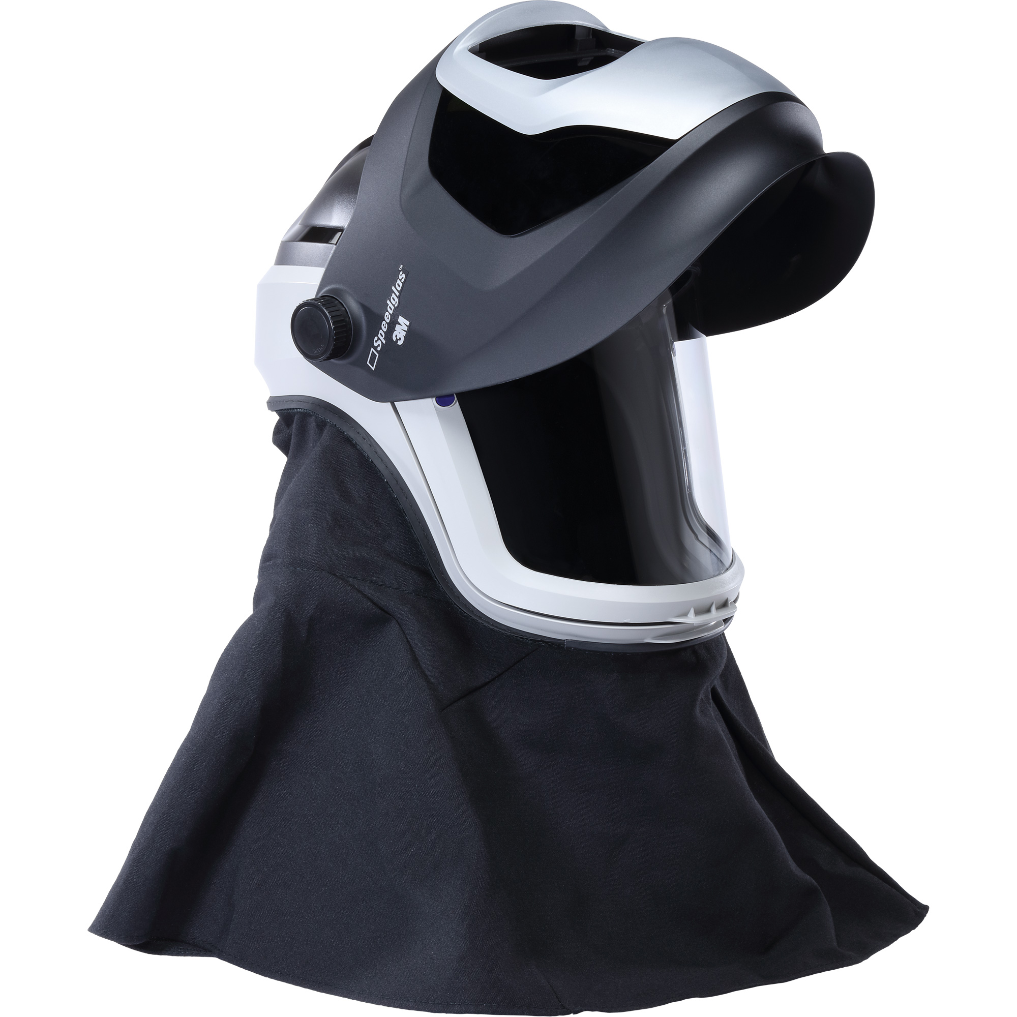 Casque de série M VersafloMC complet avec écran SpeedglasMC, Standard, Soudage, Bavette Simple