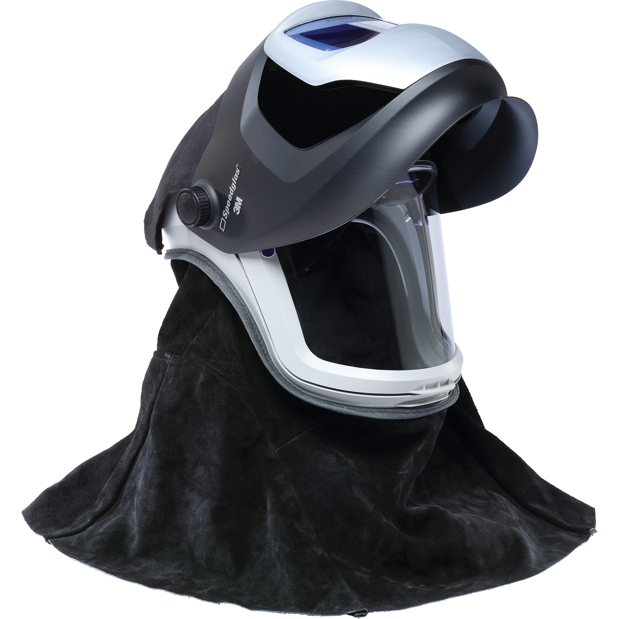 Casque de série M VersafloMC complet avec écran SpeedglasMC, Standard, Soudage, Bavette Simple