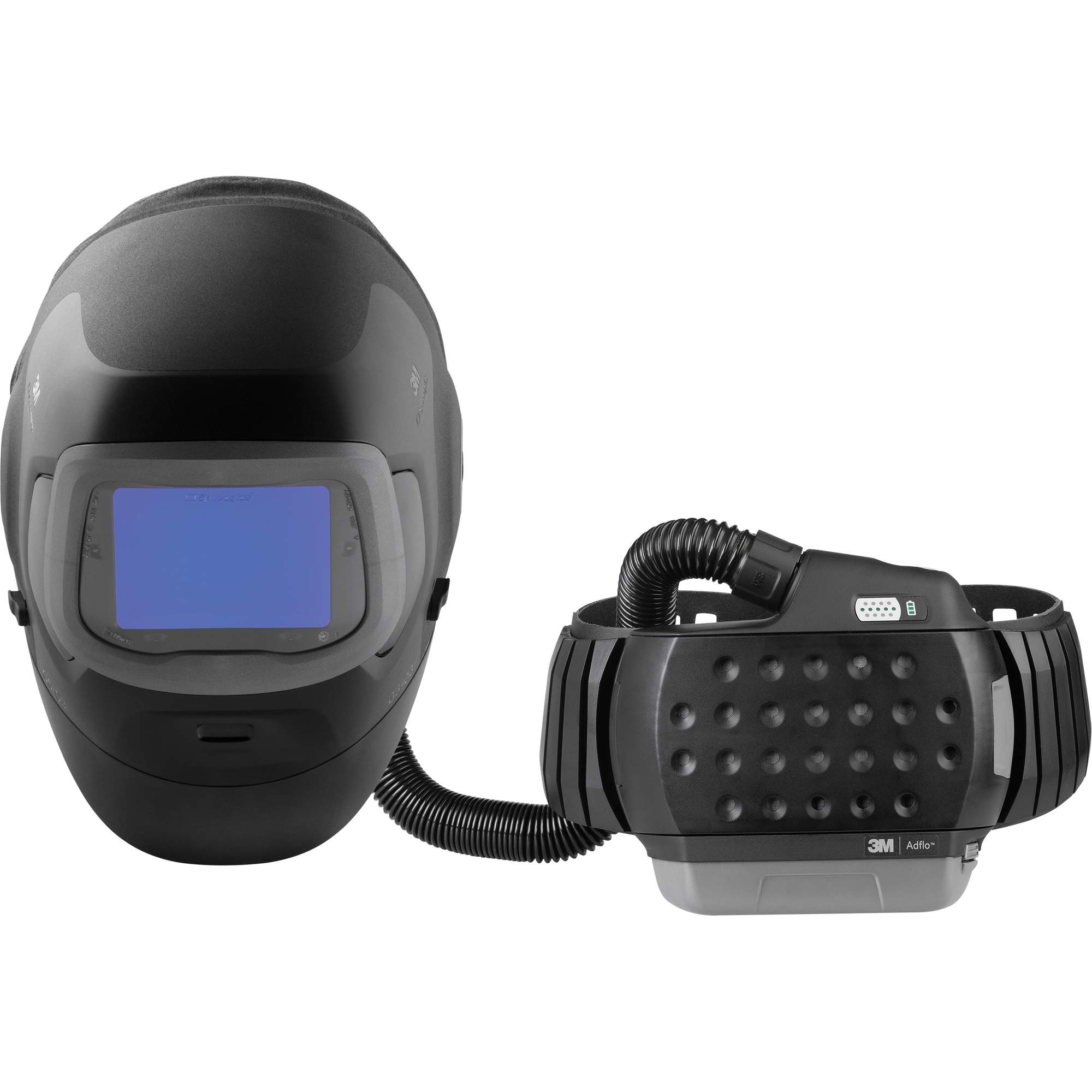 Casque de soudage SpeedglasMC G5-03 Pro-Air avec système de respirateur d'épuration d'air propulsé AdfloMC — filtre autoassombrissant VC, Masque de soudage, Pile Lithium-ion