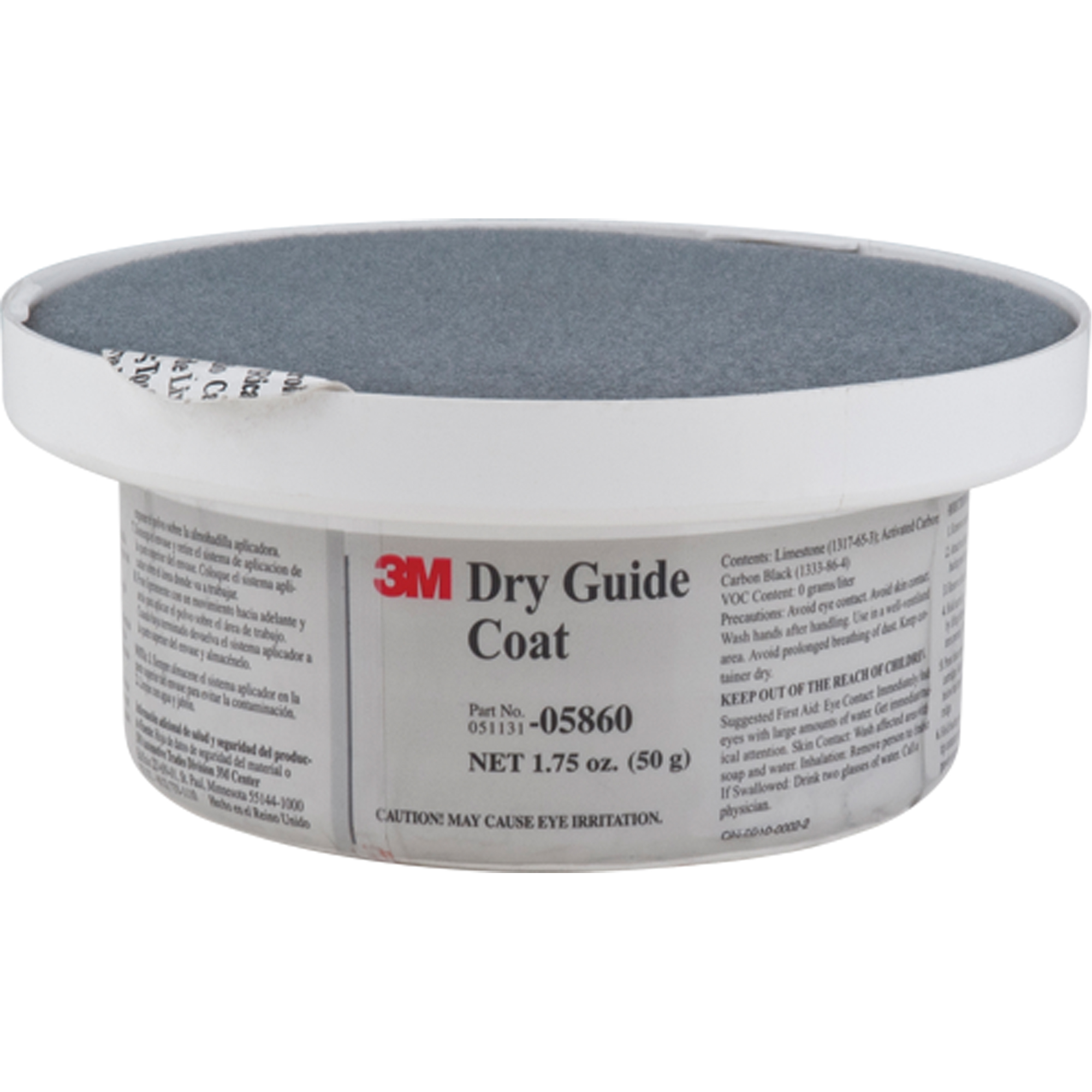 Couche-guide en poudre