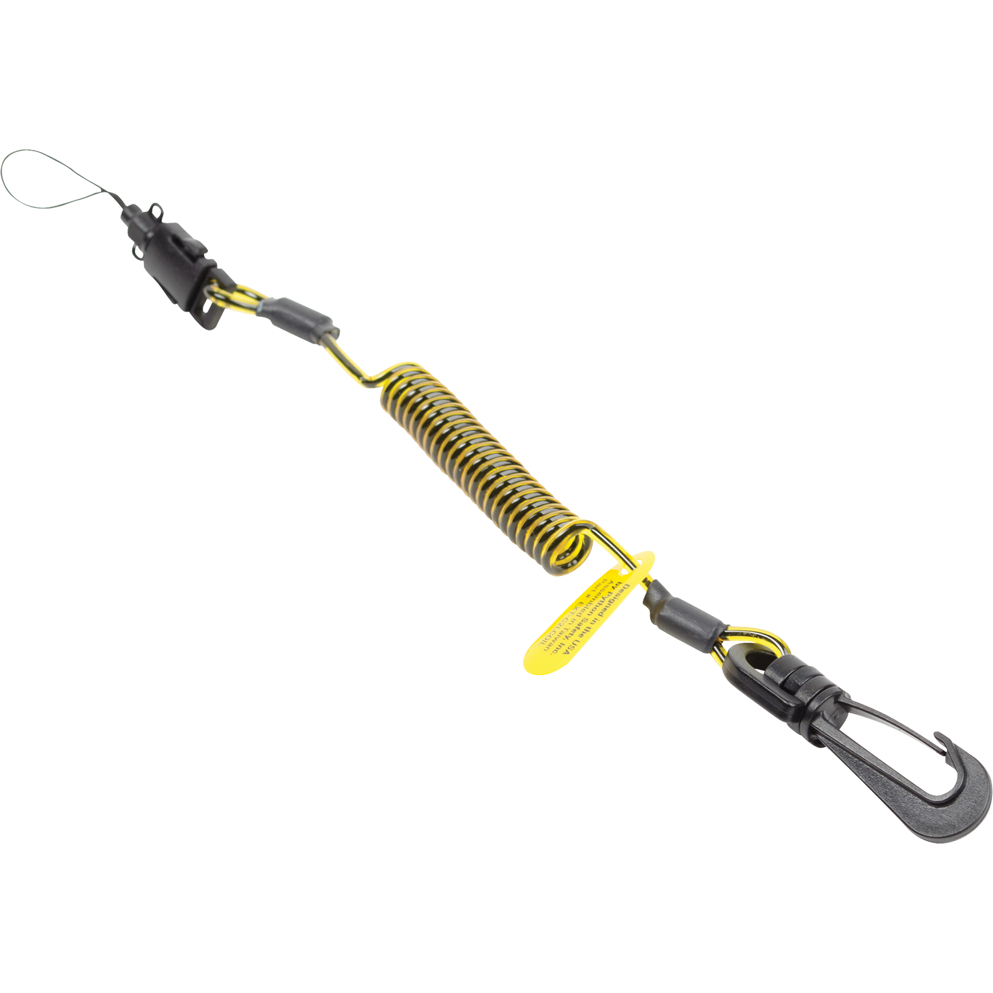 Sangle d'amarrage spirale pour outil, Spirale, Attache/boucle
