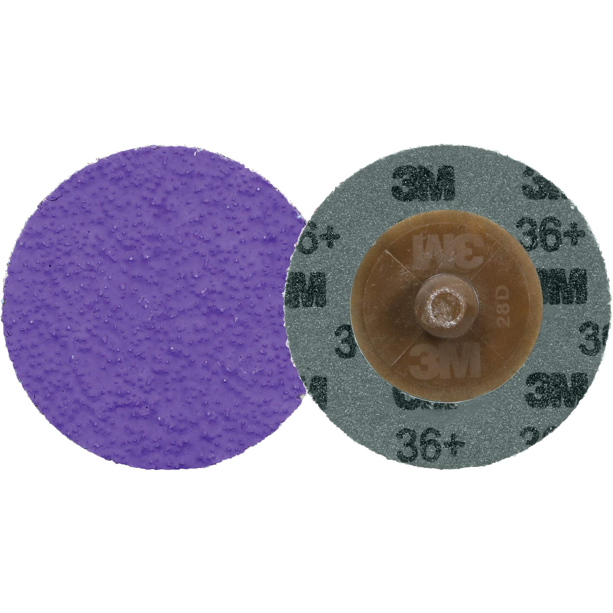 Disque à bordure durable CubitronMC 3 RolocMC 1184F, 2" dia., Grain 36+, Céramique