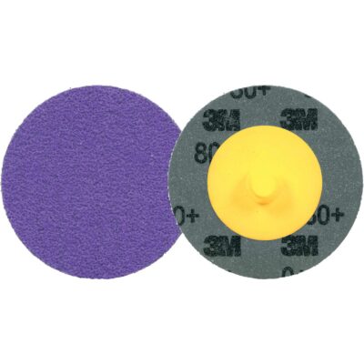Disque à bordure durable CubitronMC 3 RolocMC 1184F, 2" dia., Grain 80+, Céramique