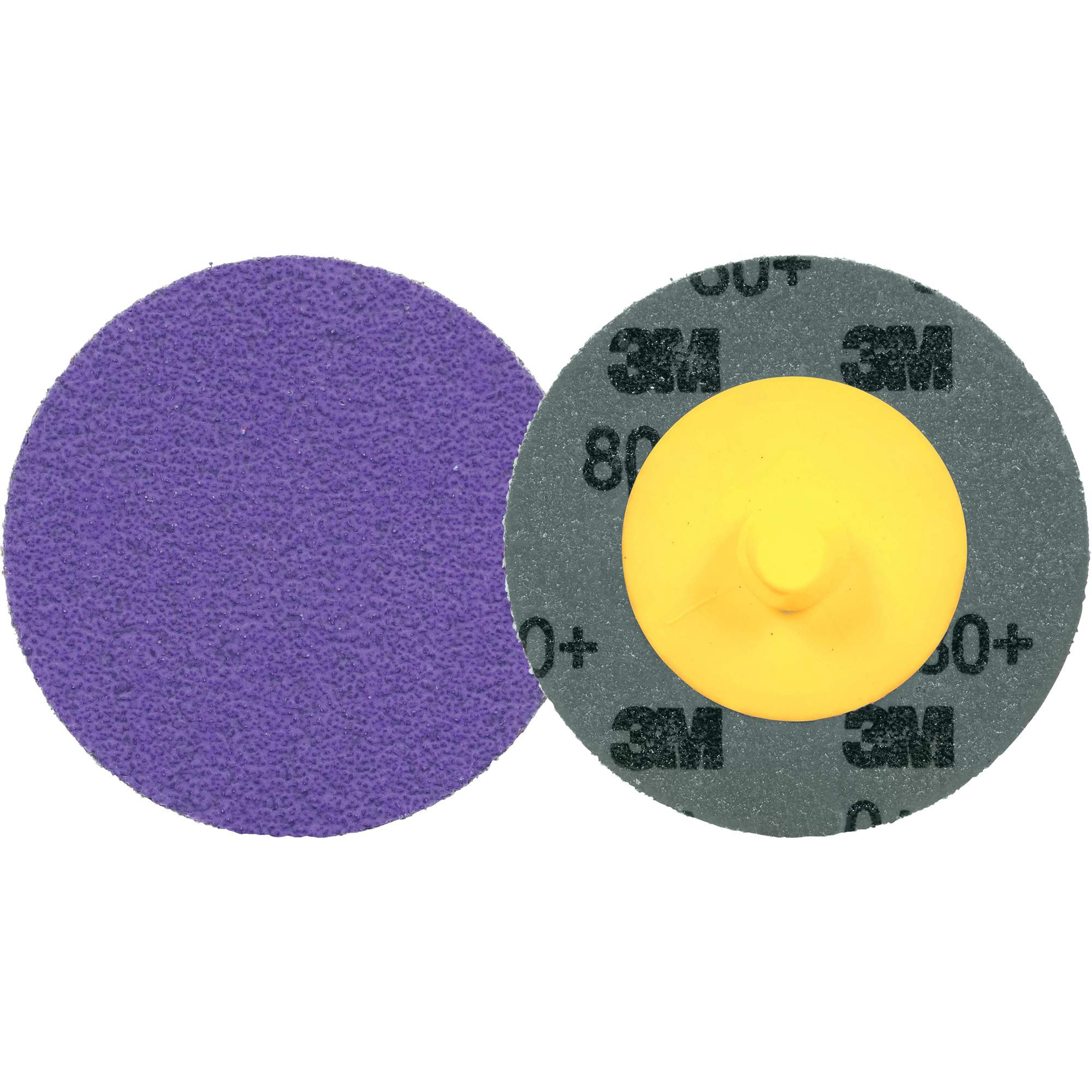 Disque à bordure durable CubitronMC 3 RolocMC 1184F, 2" dia., Grain 80+, Céramique