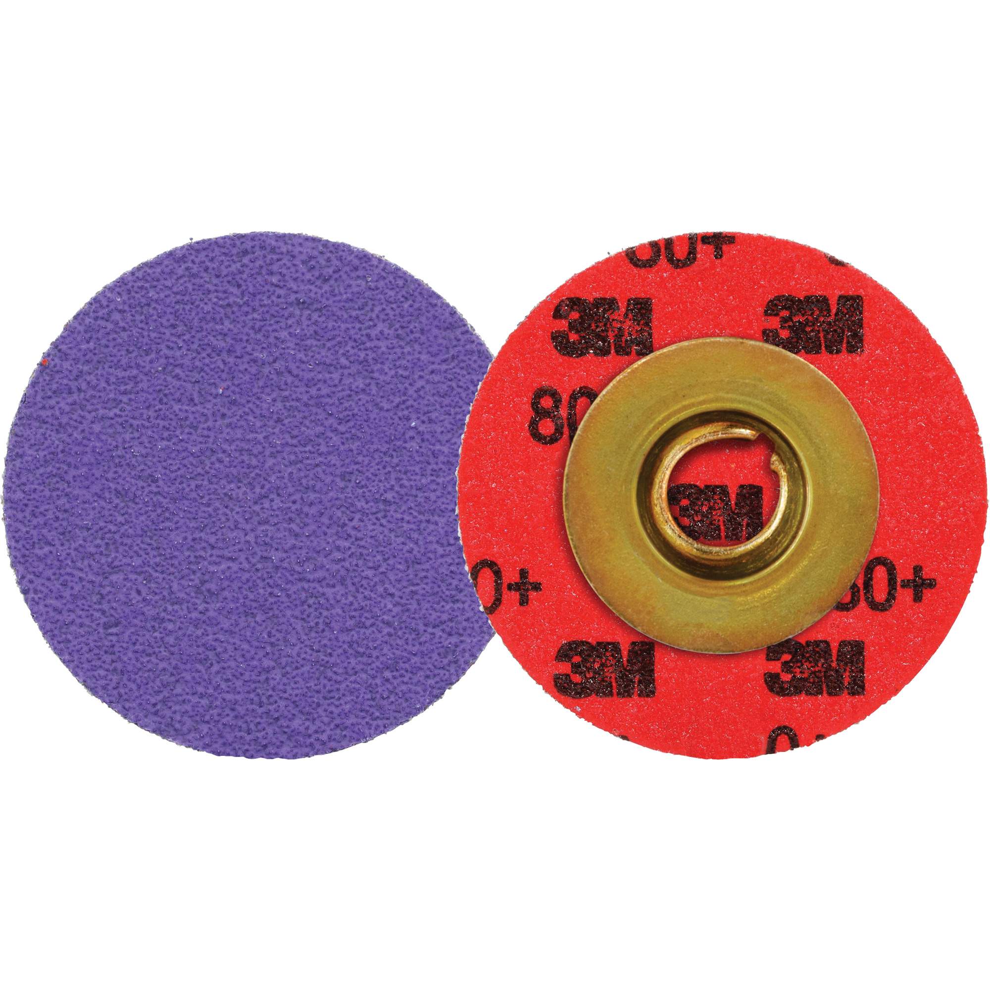 Disque à bordure durable CubitronMC 3 RolocMC 1184F, 2" dia., Grain 80+, Céramique