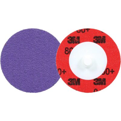Disque à bordure durable CubitronMC 3 RolocMC 1184F, 1-1/2" dia., Grain 80+, Céramique