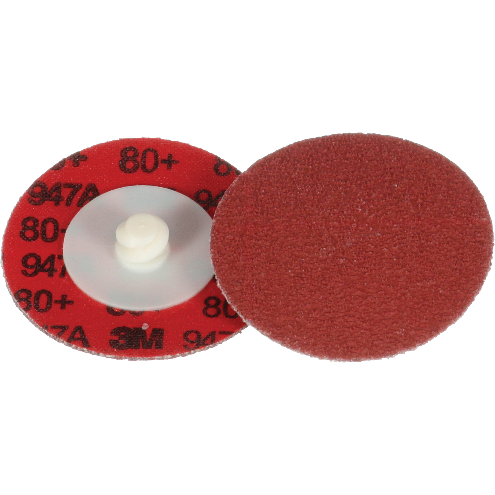 Disque à bordure durable Cubitron II Roloc 947A, 2" dia., Grain 80, Céramique
