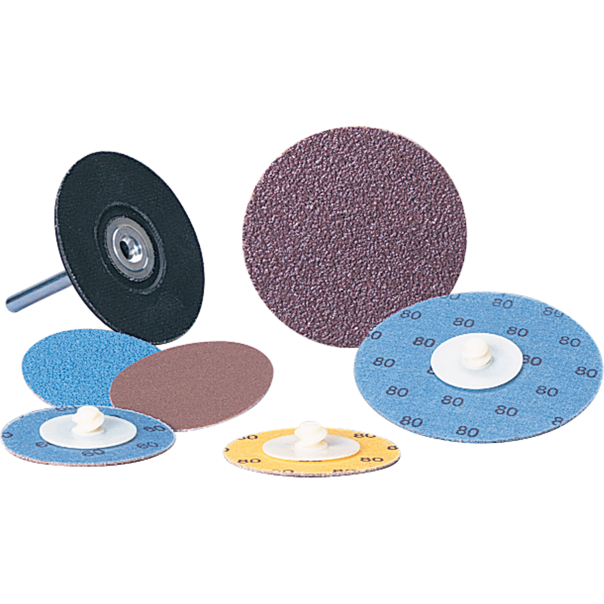 Disque à changement rapide Standard AbrasivesMC, 2" dia., Grain P180, Oxyde d'aluminium