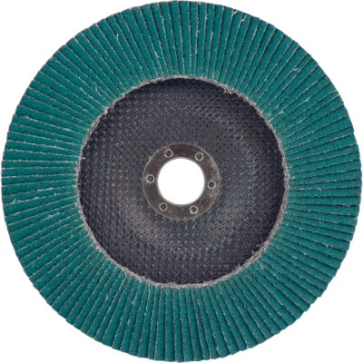 Disque à lamelles 577F, 7" x 5/8"-11, Type 27, Grain 36, Alumine de zirconium