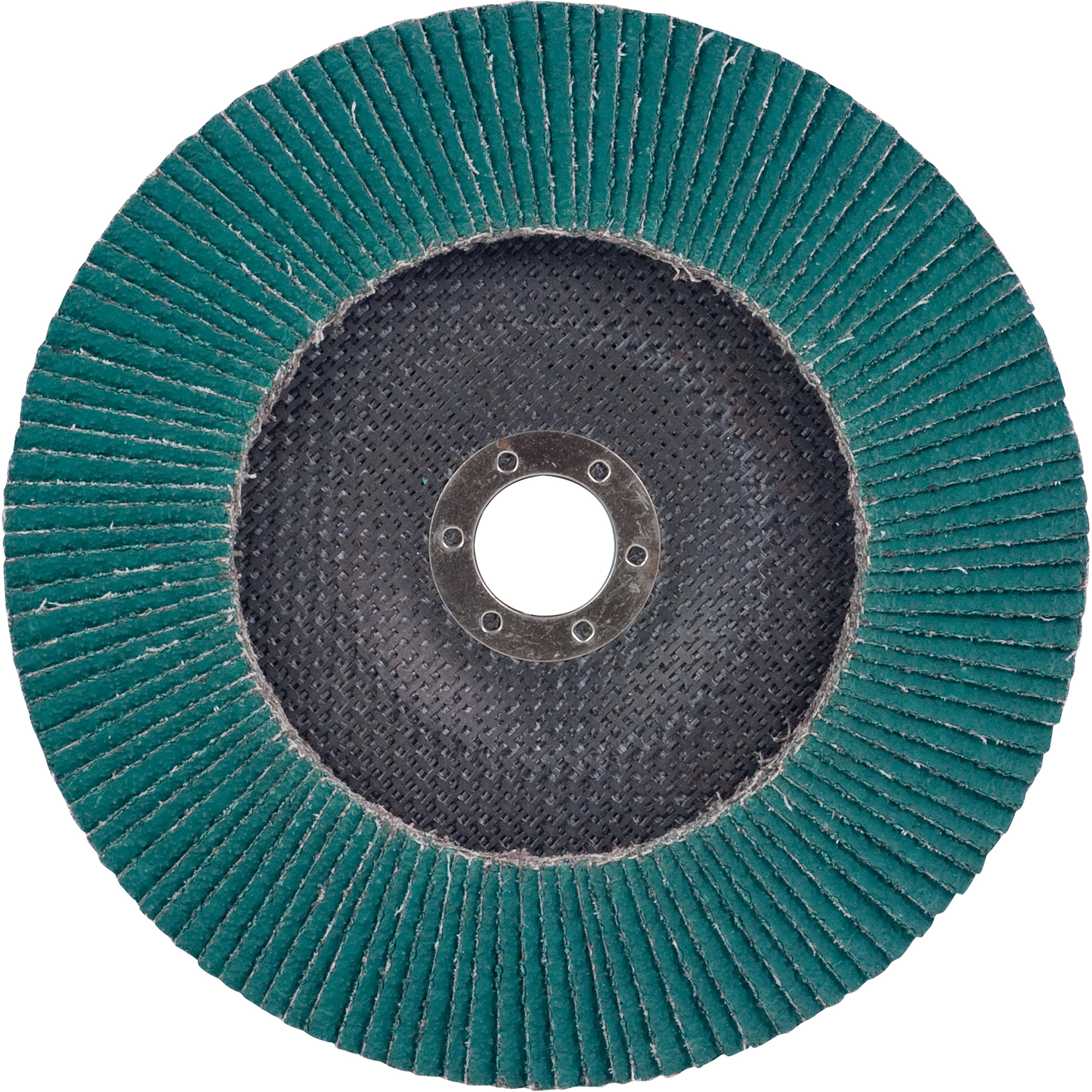 Disque à lamelles 577F, 7" x 5/8"-11, Type 27, Grain 36, Alumine de zirconium
