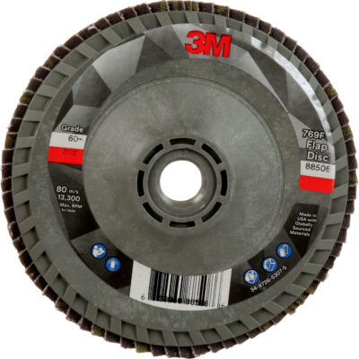 Disque à lamelles à changement rapide 769F, 4-1/2" x 5/8"-11, Type 29, Grain 60+, Céramique