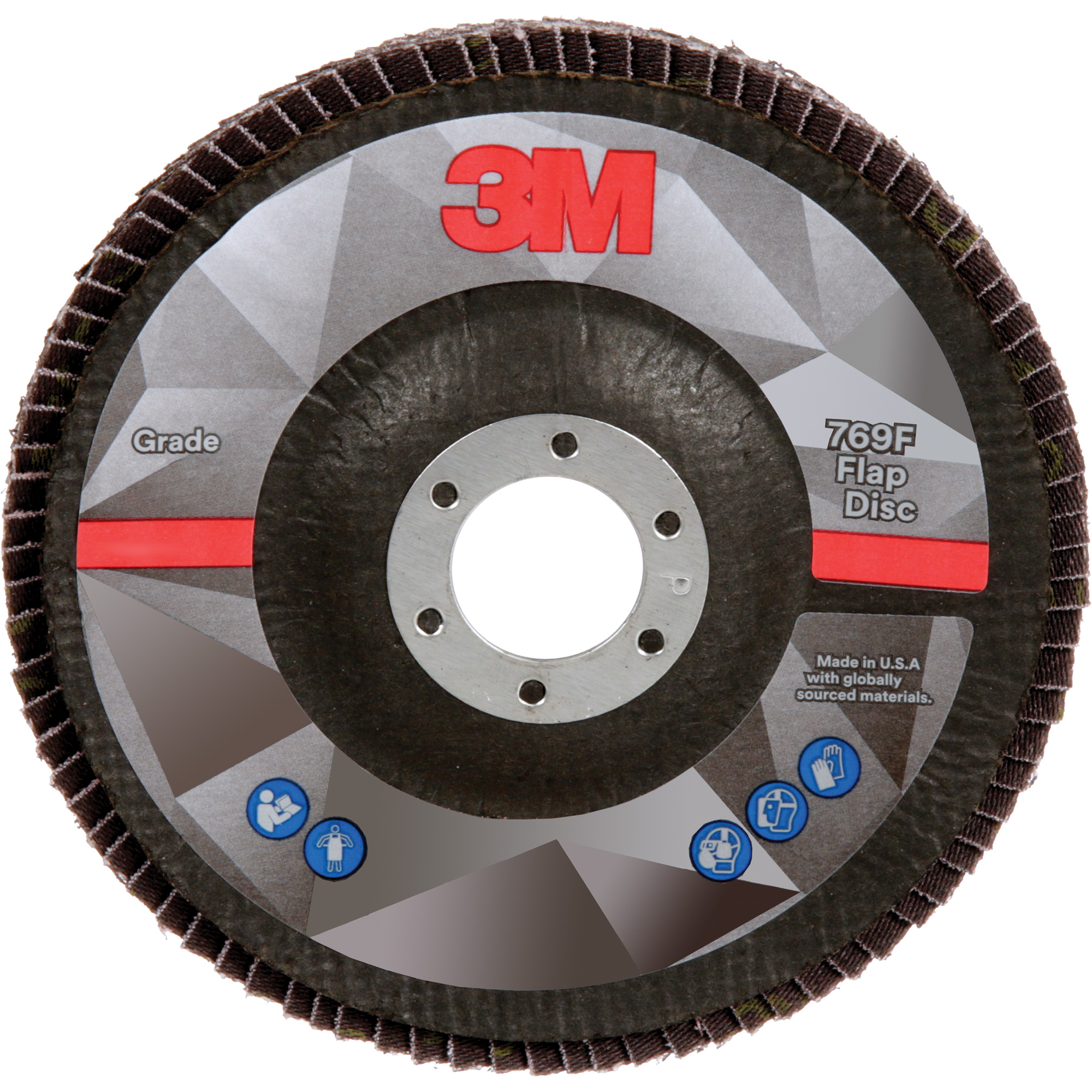 Disque à lamelles à changement rapide 769F, 5" x 7/8", Type 29, Grain 40+, Céramique