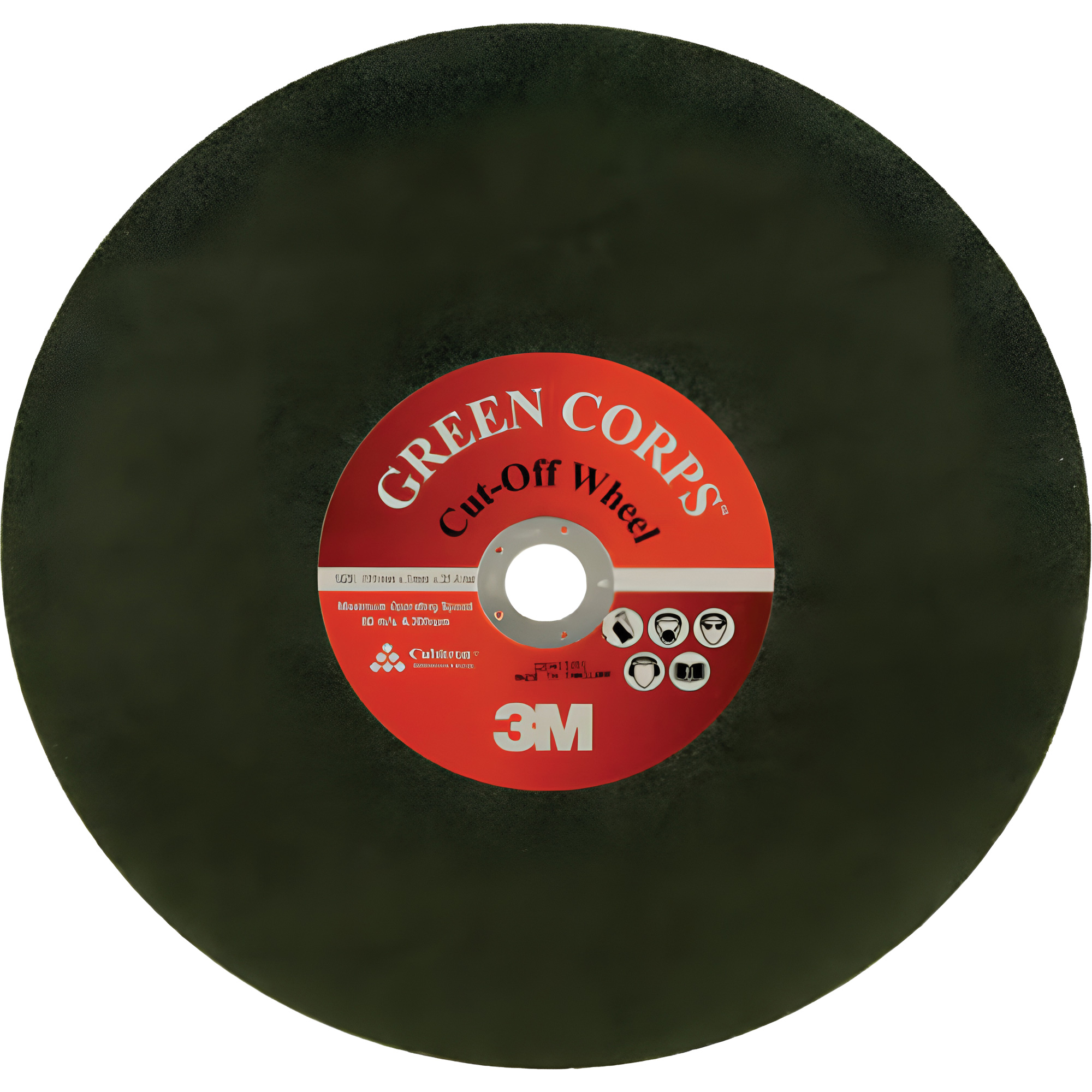 Disque à tronçonner Green CorpsMC, 13-9/10" x 0,118", Arbre de 1", Céramique, 20 000 Tr/min