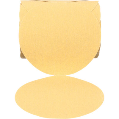 Disque abrasif doré en rouleau 216U StikitMC, 6" dia., Grain 80, Oxyde d'aluminium