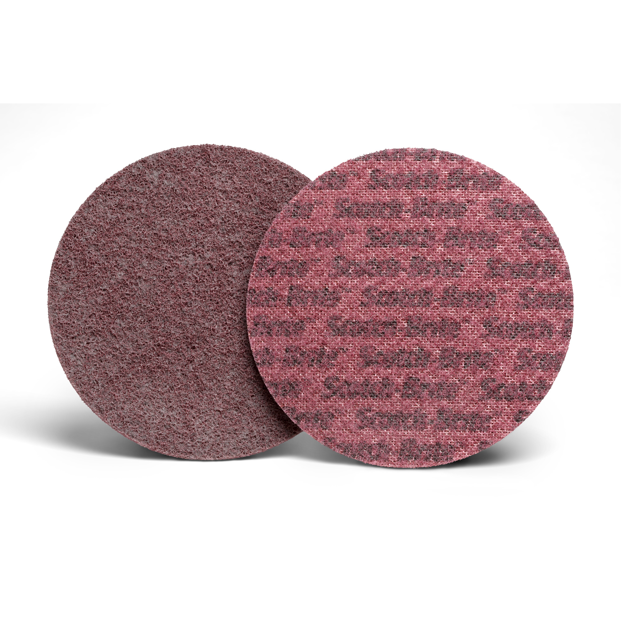 Disque de conditionnement de surface Scotch-BriteMC, 7" dia., Grain Moyen, Oxyde d'aluminium