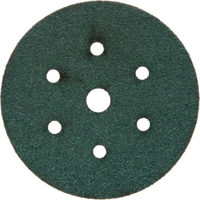 Disque de ponçage antipoussière HookitMC Green CorpsMC, dia 6", Grain P40, Céramique, Poids E