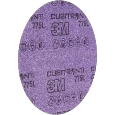 Disque de ponçage propre 775L CubitronMC II HookitMC, dia 5", Grain 240+, Céramique, 3 mils