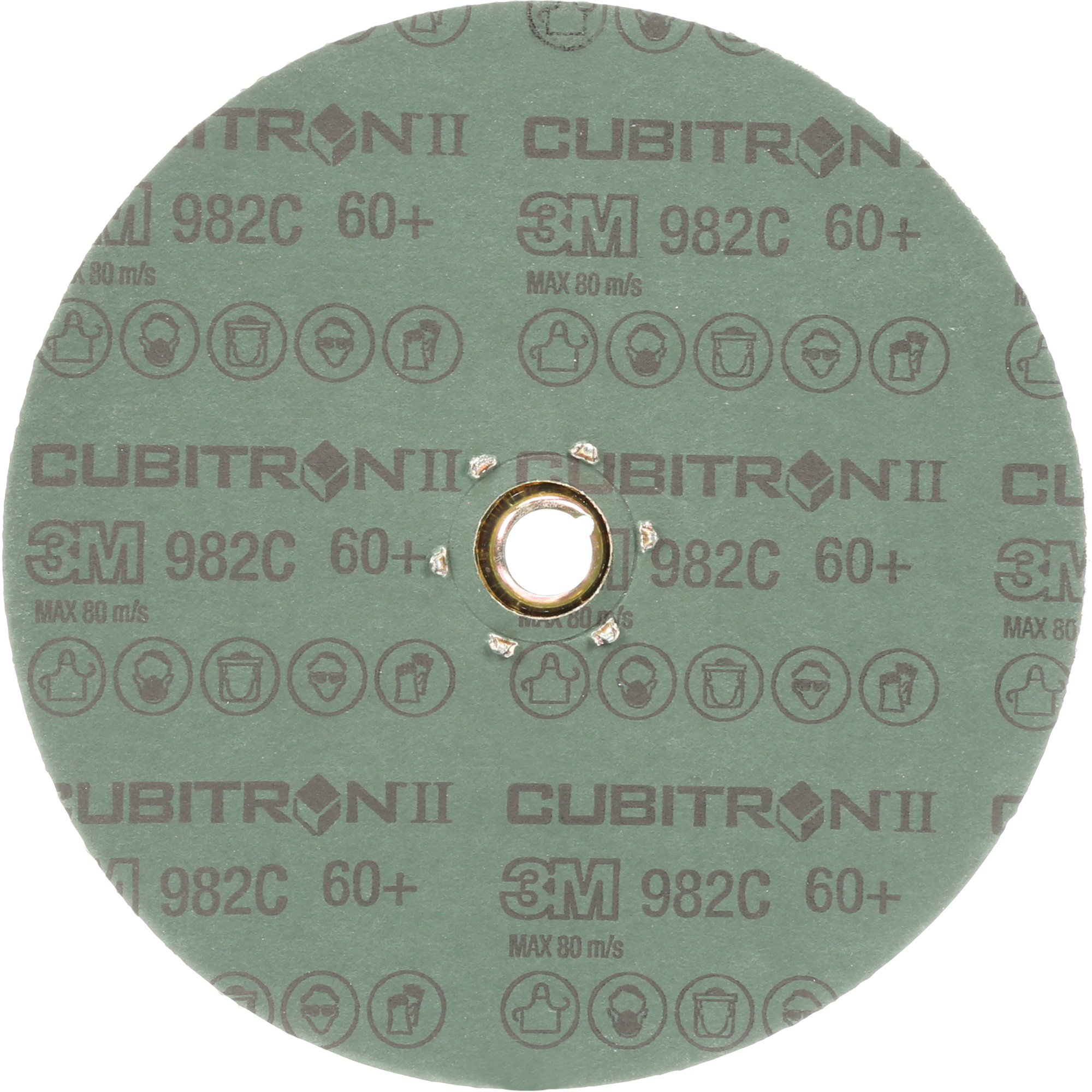 Disque en fibre 982C CubitronMC II, Céramique, 60+, 7" Dia – Image 2