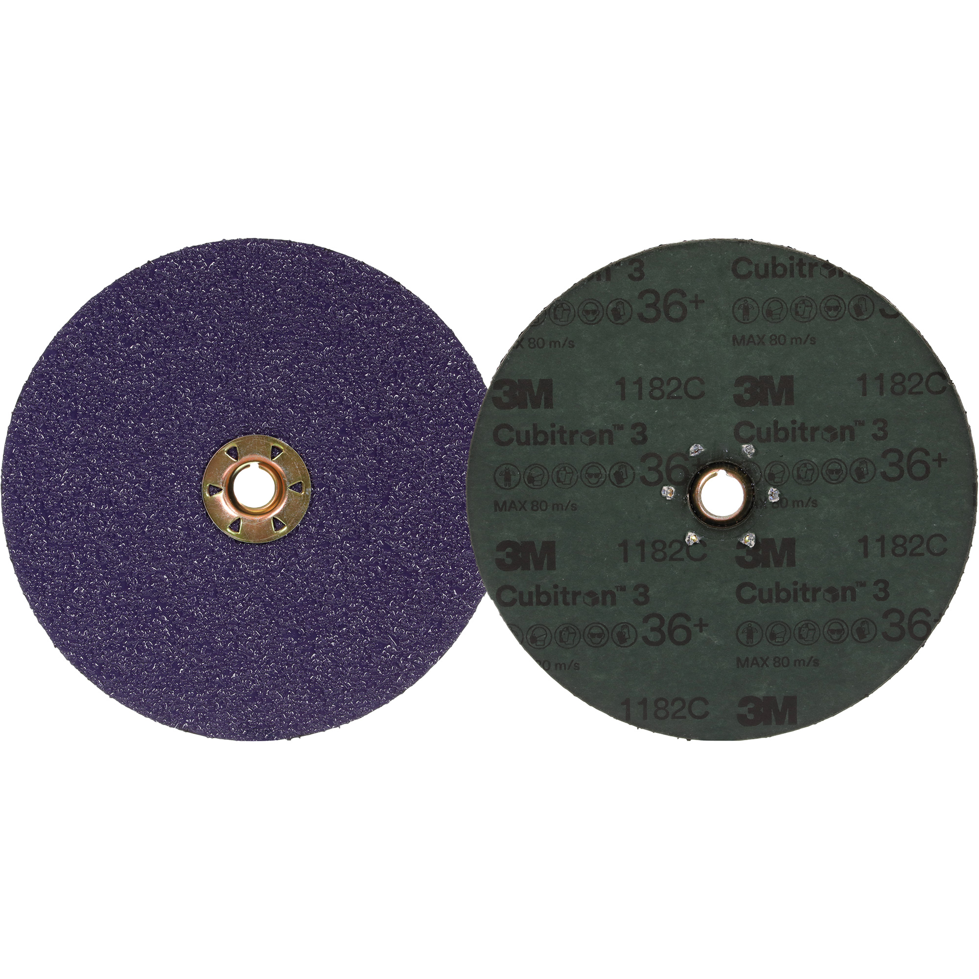 Disque en fibre CubitronMC 3, Céramique, 36+, 7" Dia – Image 2