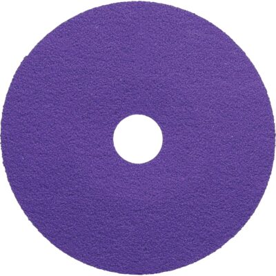 Disque en fibre CubitronMC 3, Céramique, 80+, 4-1/2" Dia x 7/8" Arbre
