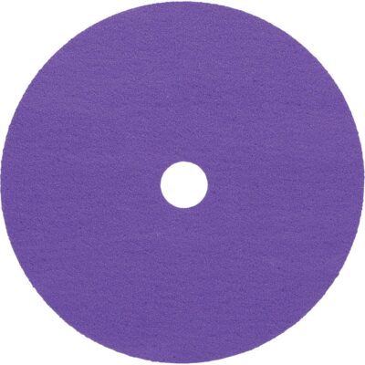 Disque en fibre CubitronMC 3, Céramique, 80+, 9-1/8" Dia x 7/8" Arbre