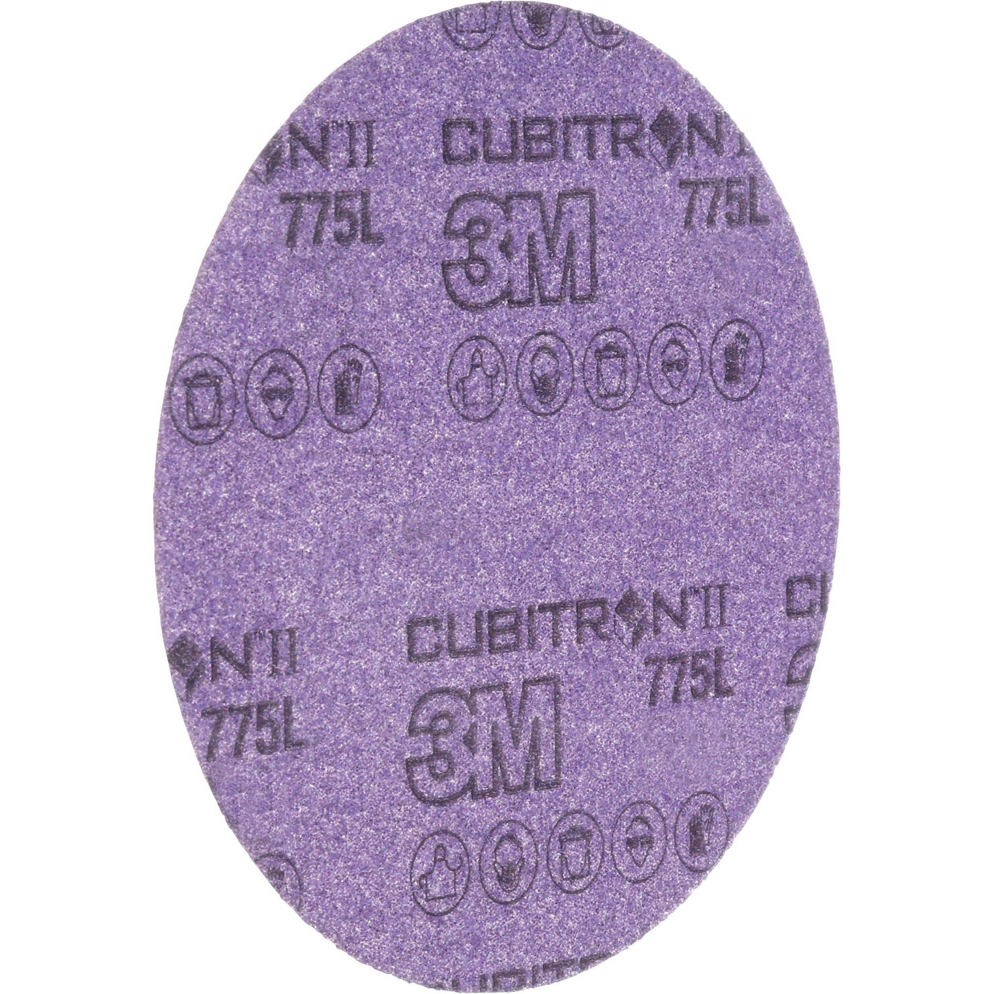 Disque en pellicule série 775L CubitronMC II HookitMC, dia 6", Grain 240+, Céramique, 3 mils