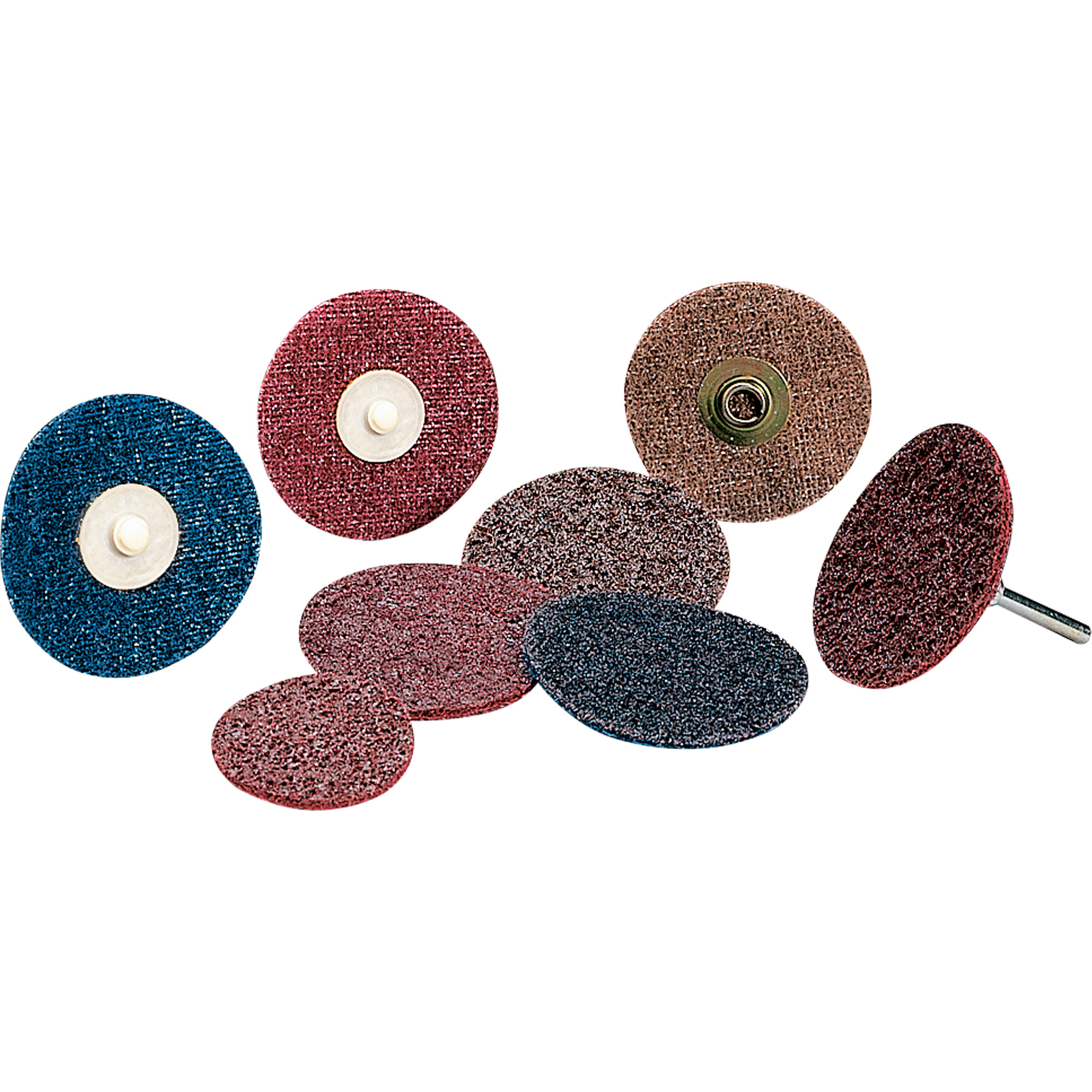 Disque RC de traitement de surface TS à changement rapide Standard AbrasivesMC 840135, 1" dia., Grain Moyen, Oxyde d'aluminium
