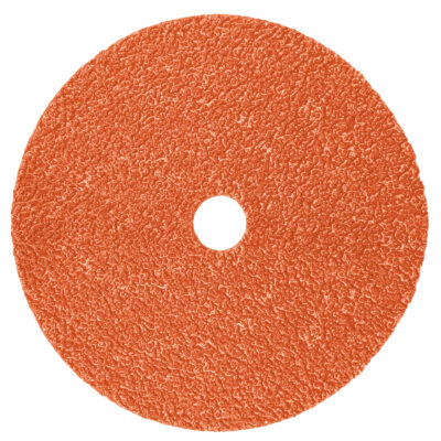 Disques en fibre modèle 987C CubitronMC II , Grain de céramique, 60+, 5" Dia x 7/8" Arbre
