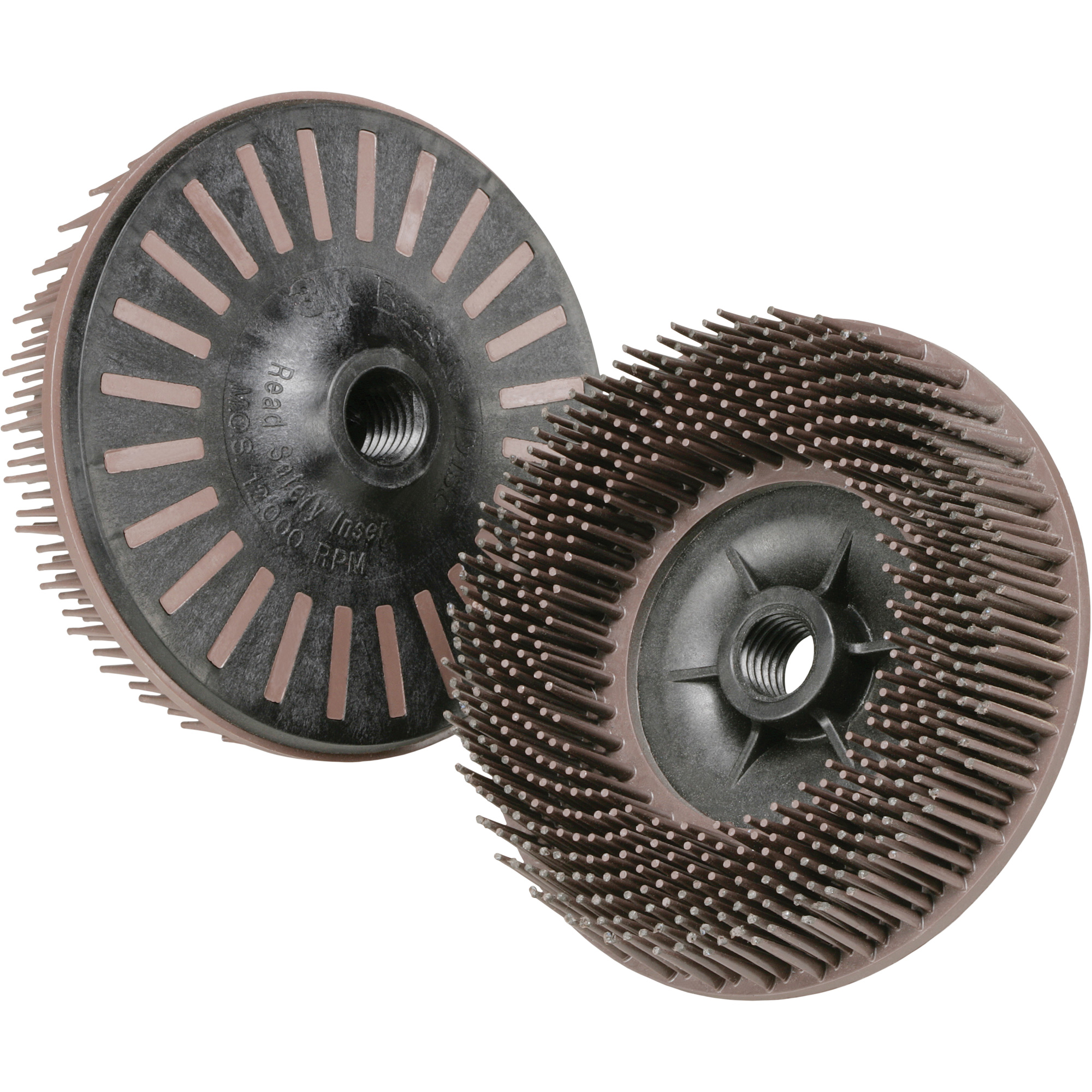 Disques radiaux bristle pour meuleuses angulaires Scotch-BriteMC, Céramique, Grain 36, 4-1/2" dia.