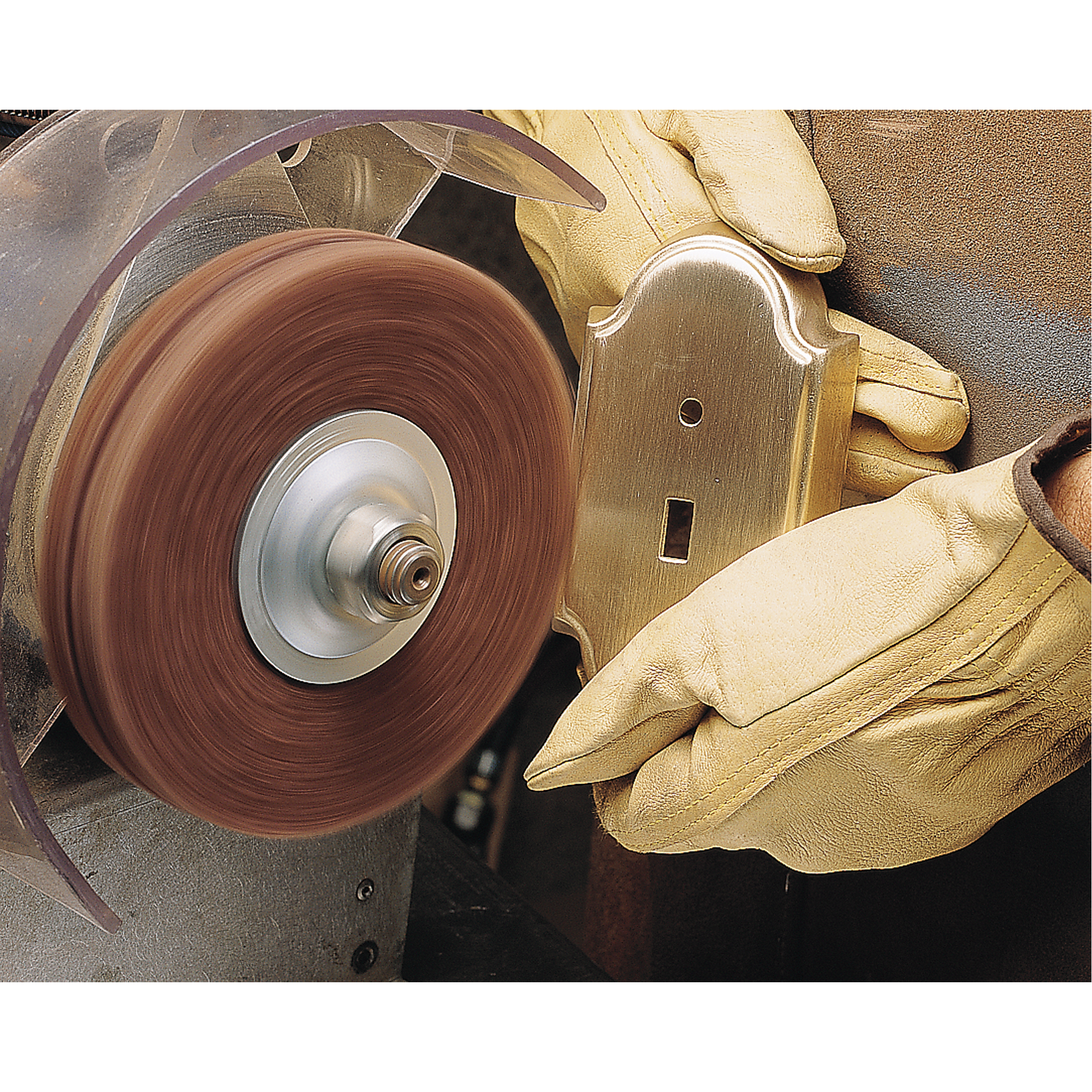 Disques robustes Scotch-BriteMC (oxyde d'aluminium), 6" dia., Grain Moyen, Oxyde d'aluminium
