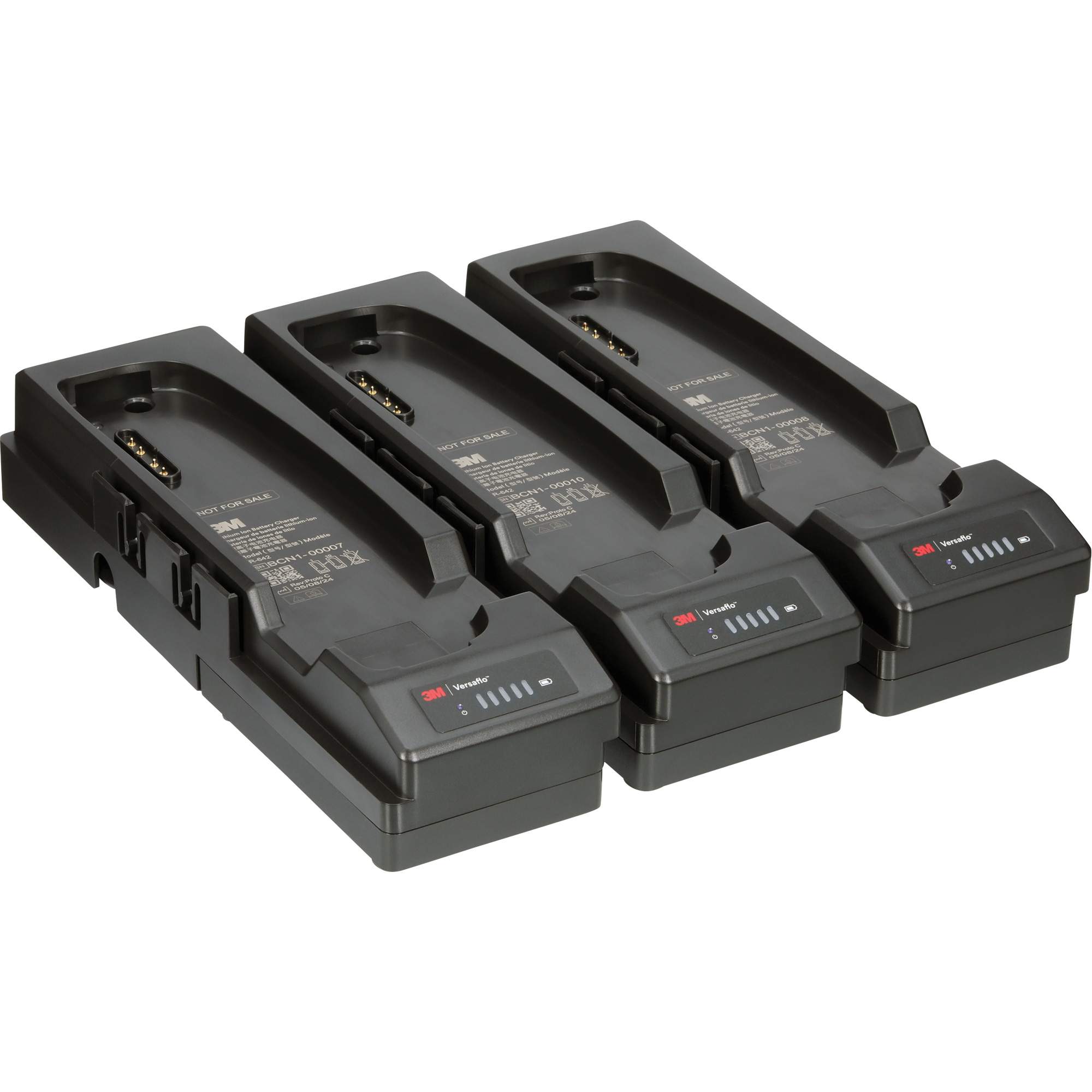 Emballage de chargeur de pile à trois postes VersafloMC pour TR-600 & TR-800